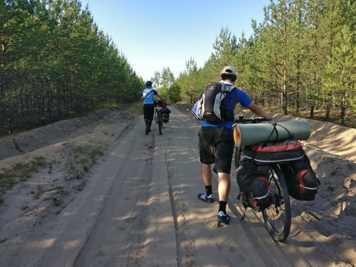 Ме-щё-ра. Пе-сок.