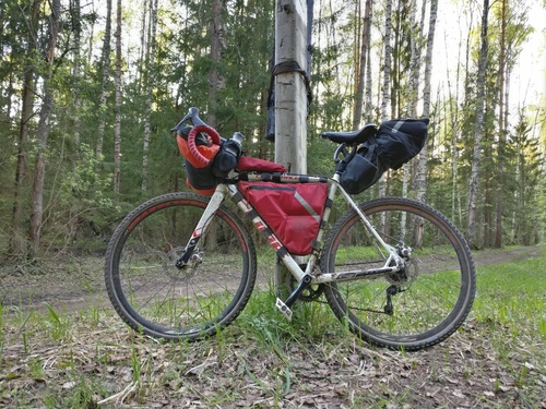 Так стало, когда я понял, что ездить со всем этим невозможно и облегчил билд на 6 (ш е с т ь) килограмм