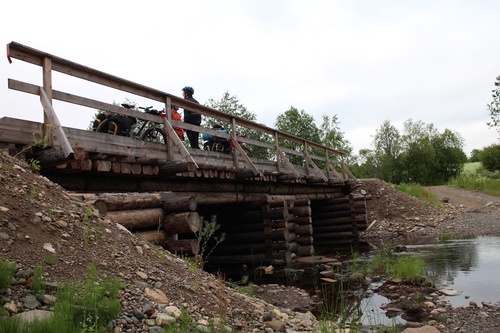 Я может быть человек испорченный Подмосковьем, но до чего клёвый деревянный мост
